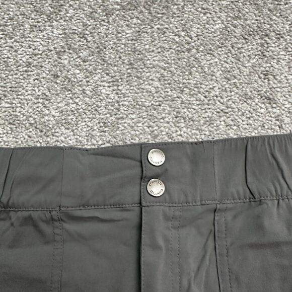 Columbia Saturday Trail Convertible Pants To Shorts Womens Medium Dark Gray 31x8 - Picture 9 of 14